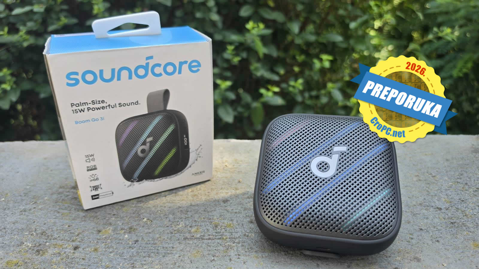 Recenzija: Soundcore Boom Go 3i – mali zvučnik koji zvuči veće nego što izgleda
