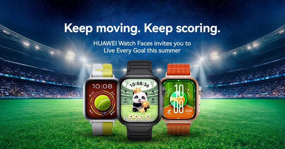 Huawei predstavlja ljetnu kolekciju Watch Faces brojčanika za personalizaciju pametnih satova