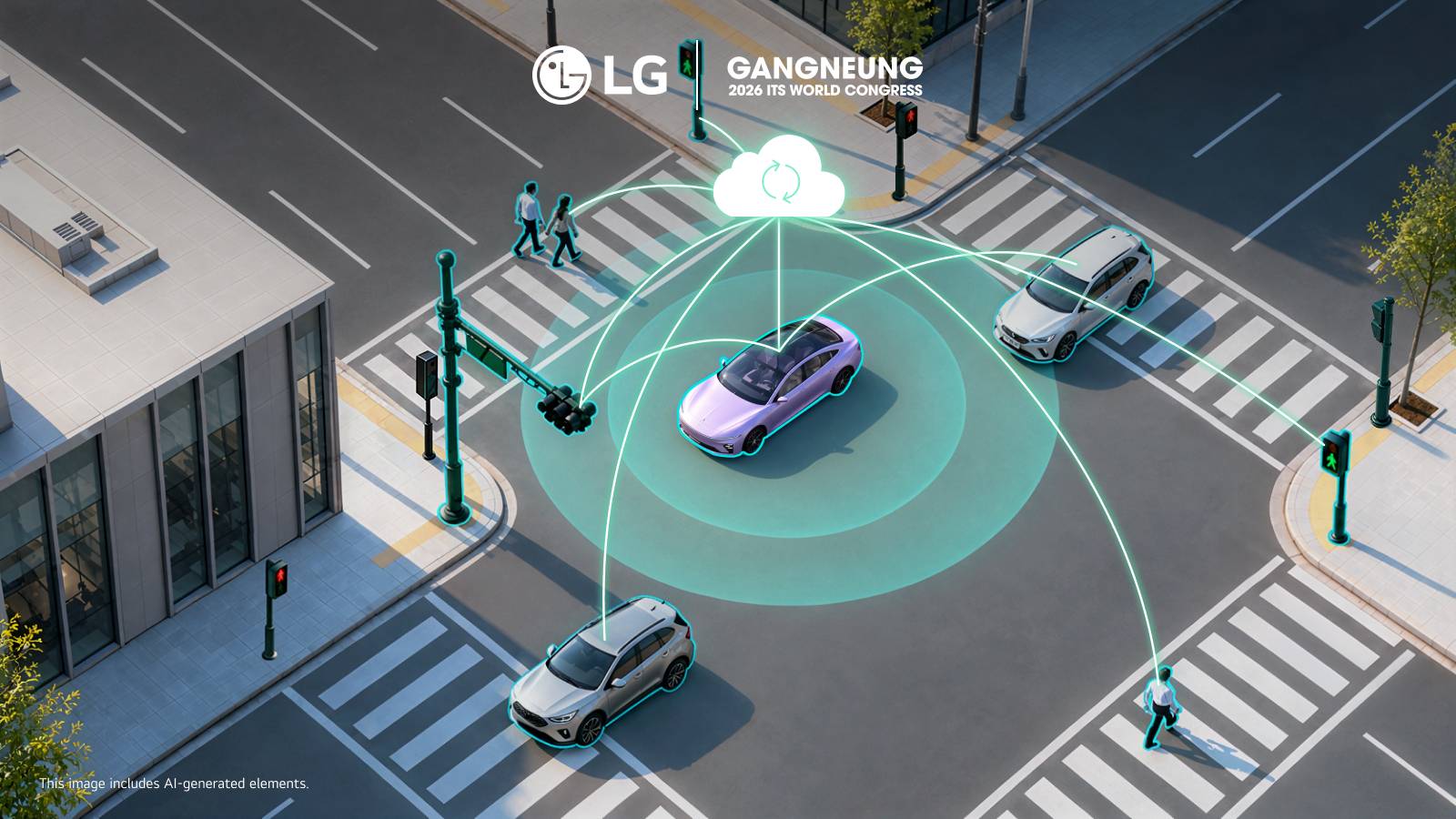 LG predstavlja novu generaciju prometne sigurnosti: vozila, pješaci i infrastruktura komuniciraju