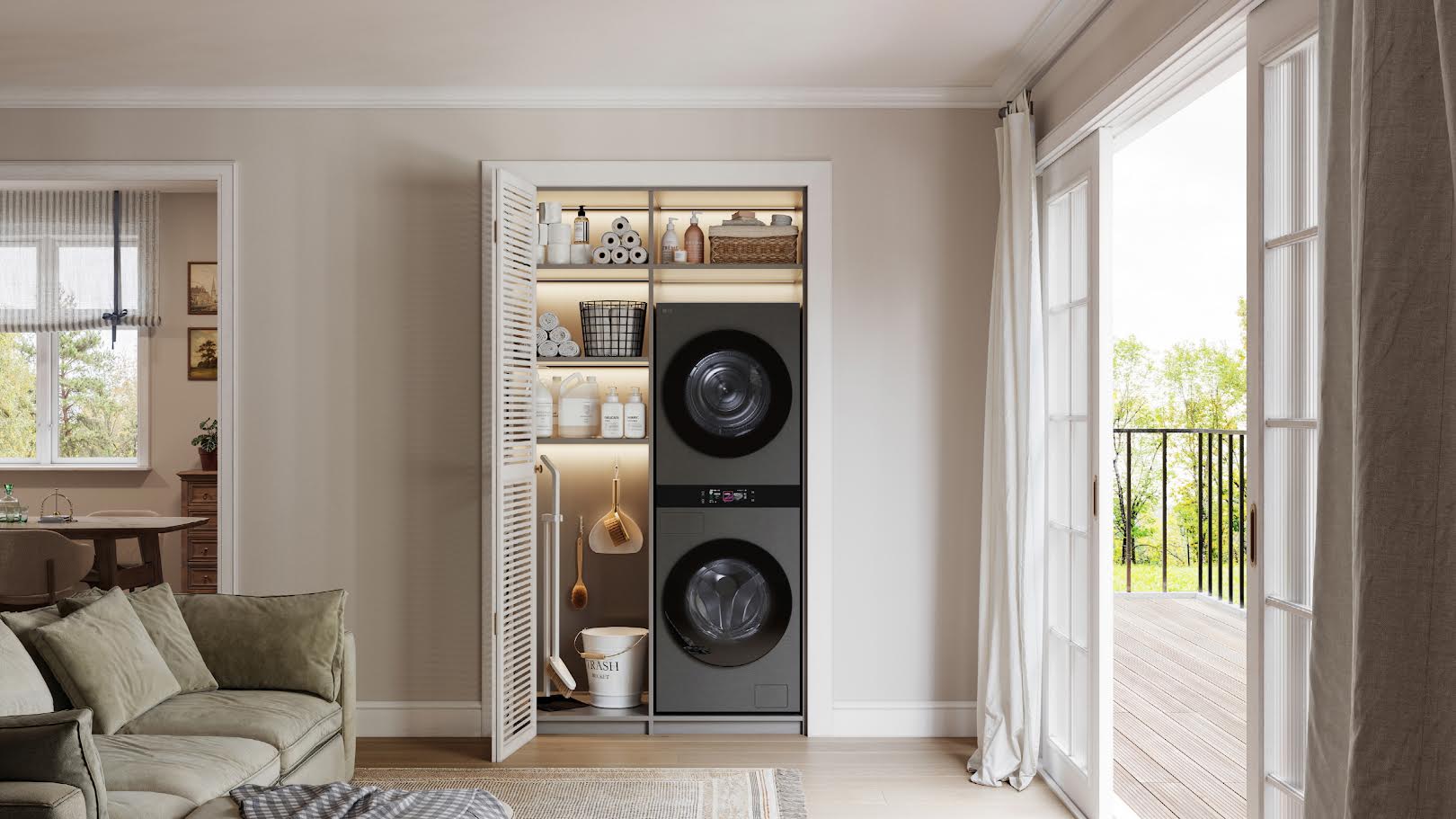 LG proširuje WashTower ponudu novim modelom koji pere i suši do 20 kg rublja