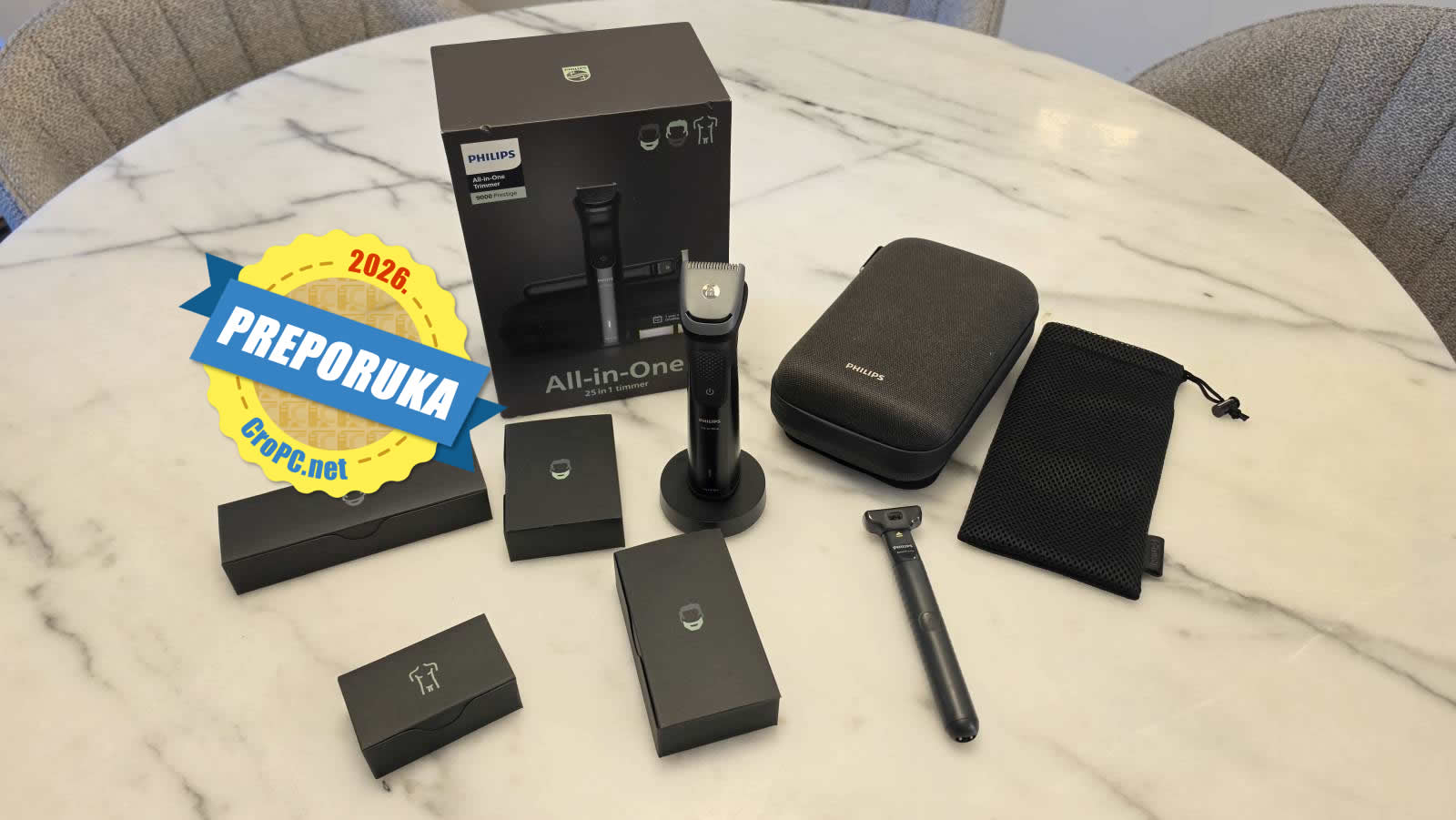 Recenzija: Philips All-in-One Trimmer Prestige MG9690 – Prestiž koji treba svakom muškarcu